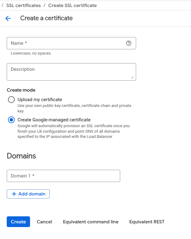 Certificates versioning
